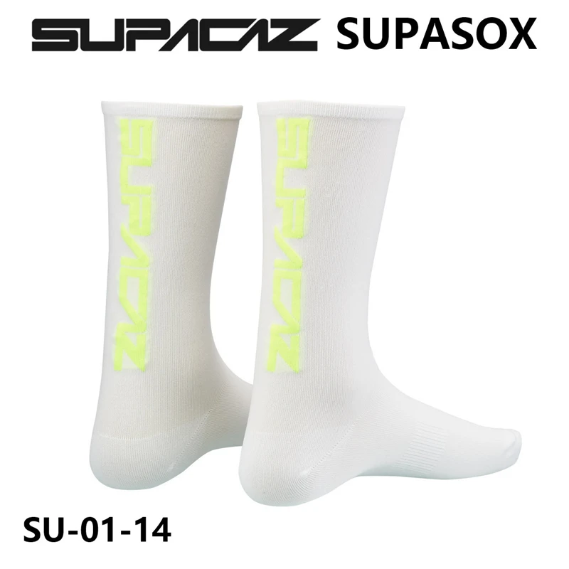 SUPACAZ SupaSox велосипедные носки гоночный велосипед носки спортивные носки для верховой езды носки для бега средняя трубка