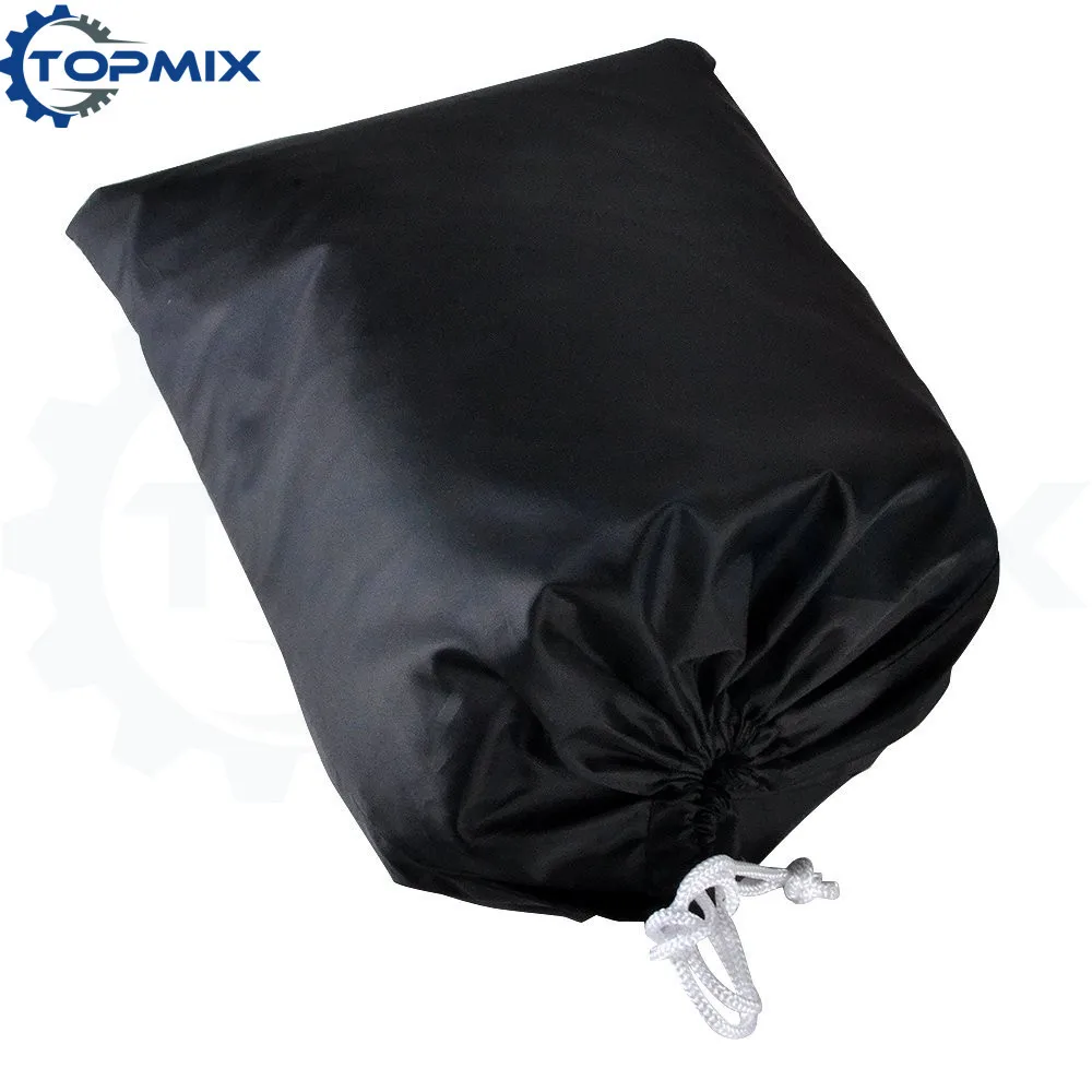 Чехол для мопеда и мотоцикла XL/XXL/XXXL черный + зеленый водонепроницаемый защита от