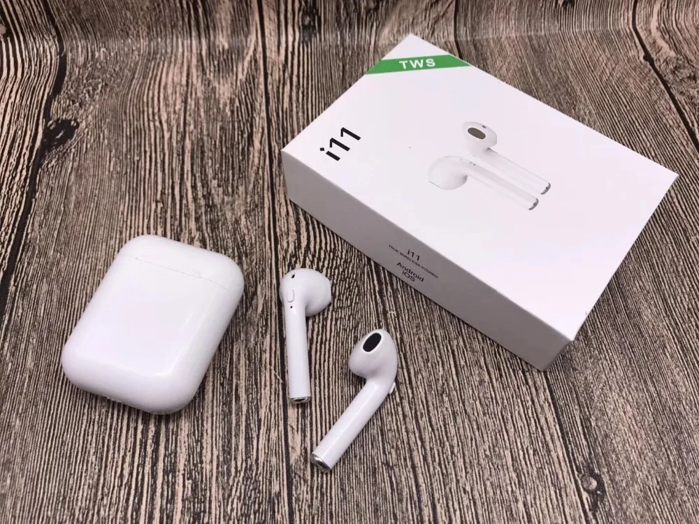 Оптовая продажа 10 шт. i11 TWS беспроводные стерео наушники tws лучше чем i12 i7S i9s i10 для