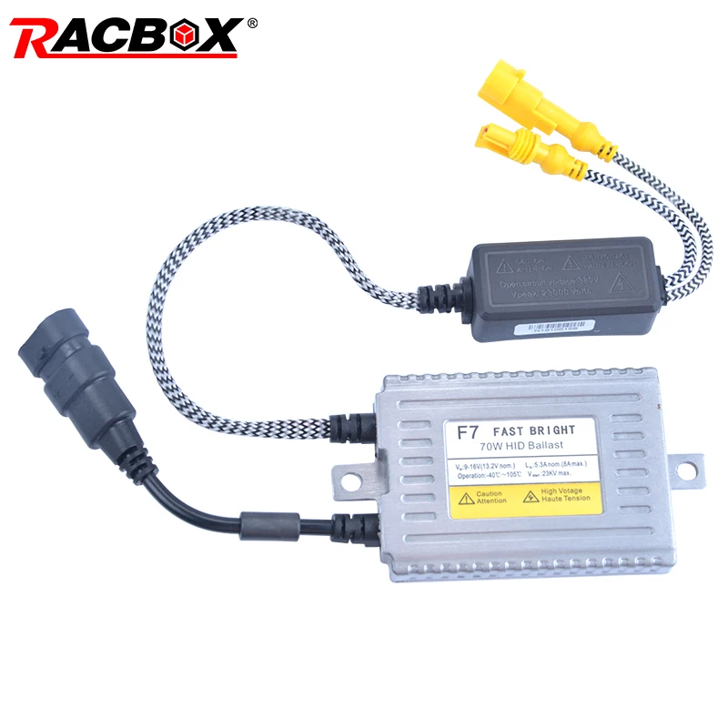 Быстро Bright Супер F7 70 W ДЛТ HID балласт Быстрый старт Xenon цифровой блок зажигания для