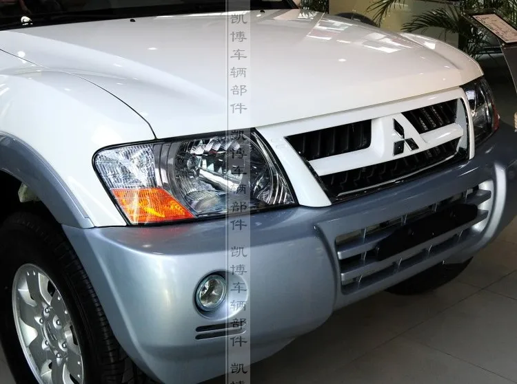 Для Mitsubishi Pajero V73 головной светильник крышка 03-11 V73 прозрачный светильник в виде ракушки V73 V75 V77 маска на фару головной светильник капюшон 2 шт
