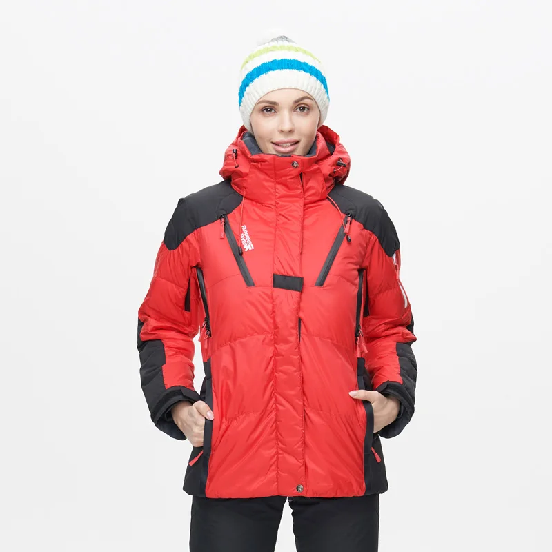 Running River Бренд Женская Куртка Для Сноуборда Теплые Горнолыжные Куртки S-XXXL Размер Высококачественный Ветрозащитный Анорак Для Лыж#L4984 - Цвет: 175 Red
