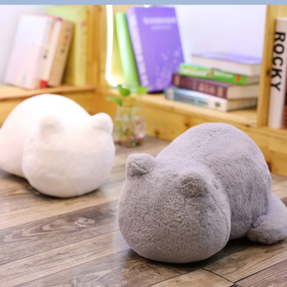 Ashin Cat плюшевые подушки Подушка задняя тень кошка заполненная животная подушка