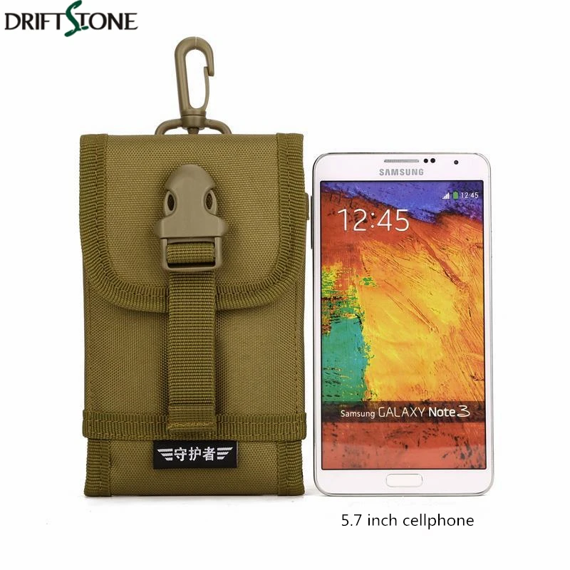 Сумка с системой MOLLE сумка для сотового телефона держатель D-образным кольцом