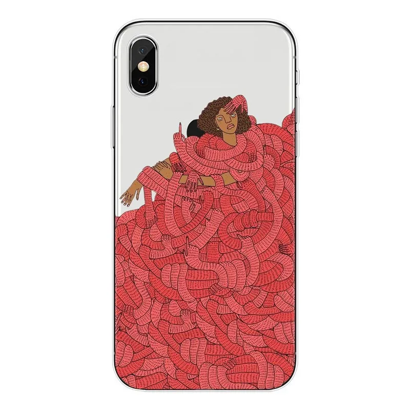 Polly nem pintura arte suave Силиконовый ТПУ чехол для телефона для iphone 8 7 Plus 5 X MAX TPU melhor design caso Housin