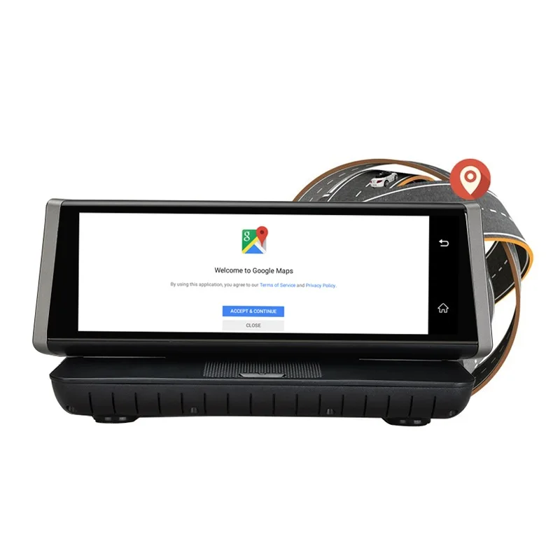 8 &quotсенсорный 4G Android wifi gps рекордер Full HD 1080 P Автомобильный видеорегистратор