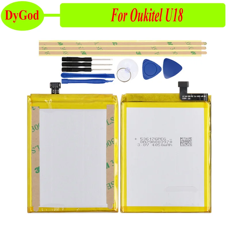 Аккумулятор DyGod 4050 мач для Oukitel U18 сменные батареи батарея смартфона +