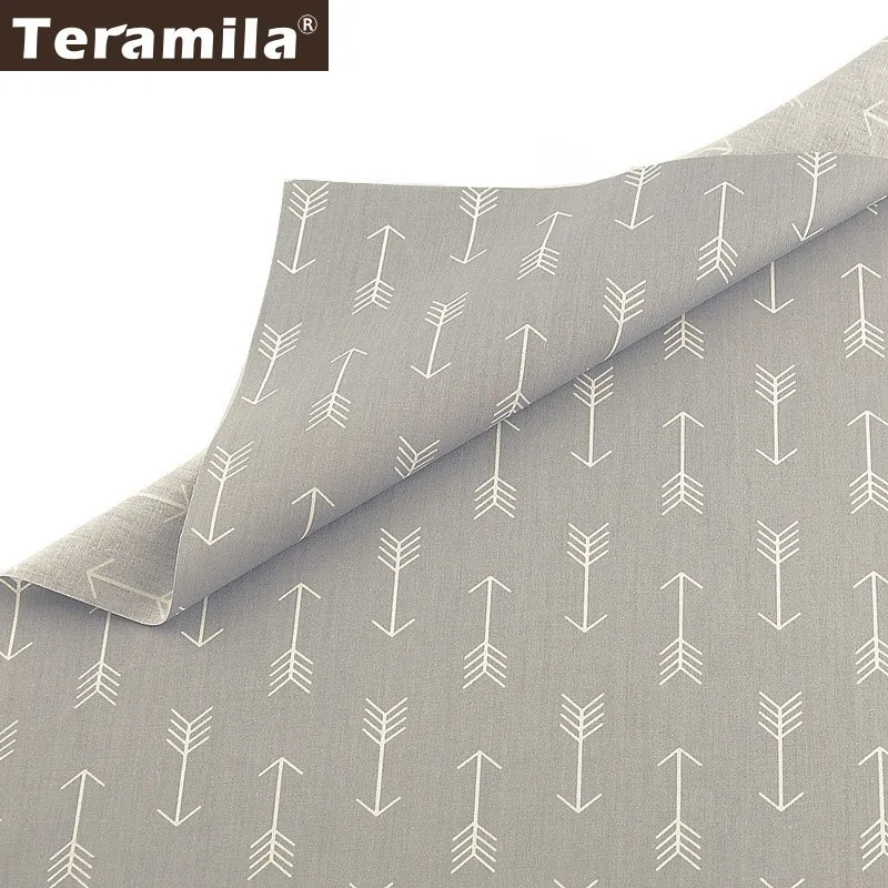 Teramila 100% хлопок ткань с принтом стрелы хлопковая Анкары Tissu сделай сам для