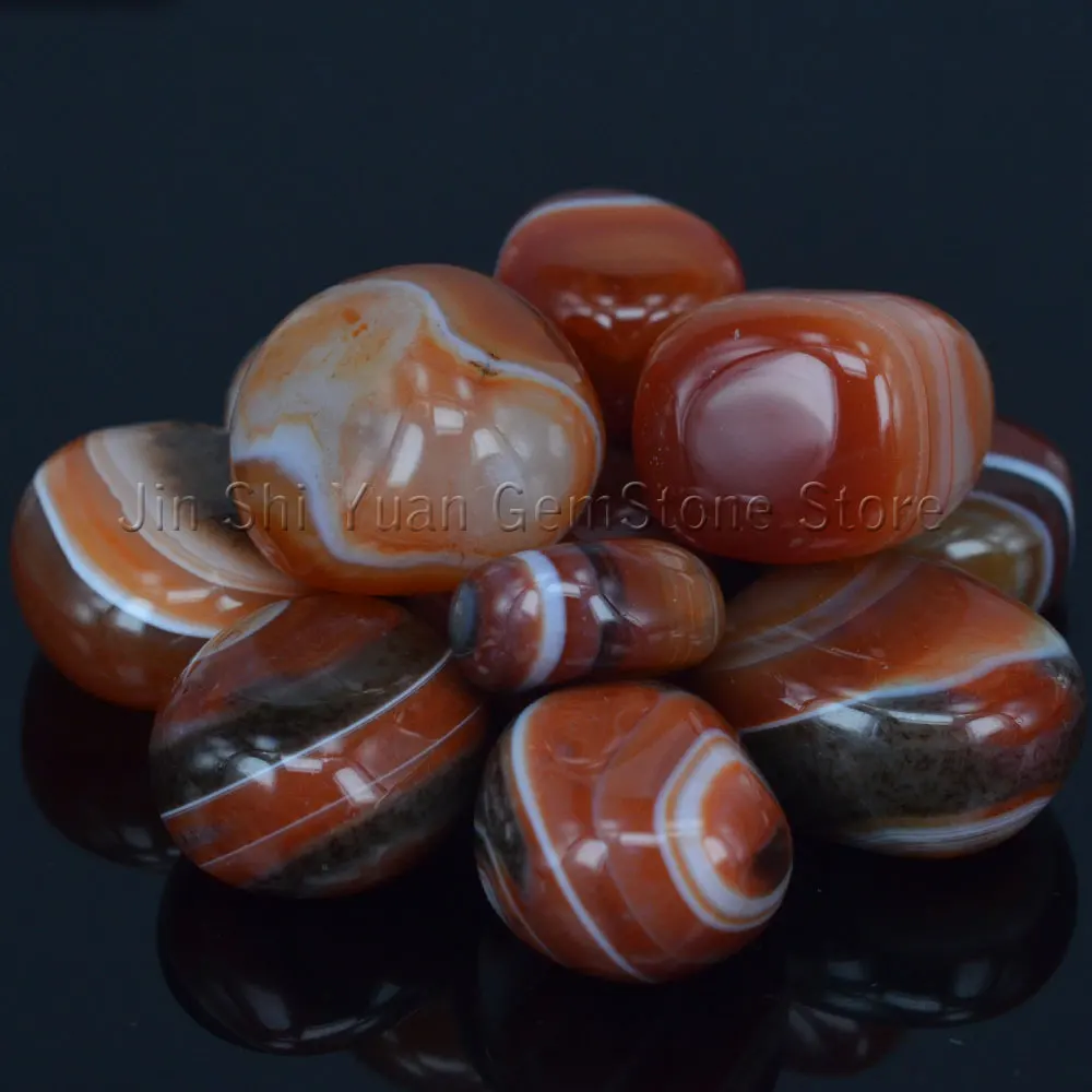 

Bulk Tumbled Carnelian Agate Stones Natural Polished Gemstone Supplies for Wicca, Reiki, and Energy Crystal Healing 200g