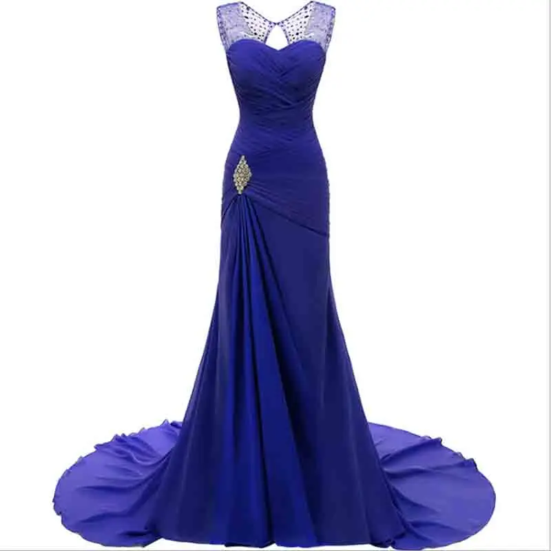

Large Size Deluxe Evening Formal Dress Square Collar Hollow Out Long Party Red Carpet Dress In Green Pink 26 Colors For Lady