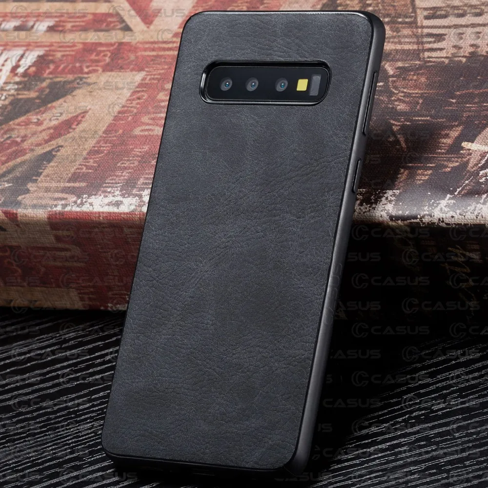 Чехол для samsung Galaxy S10 Plus, роскошный Винтажный чехол из искусственной кожи, чехол для Galaxy Note10 Plus Note 10, чехол S10 S10e, чехол
