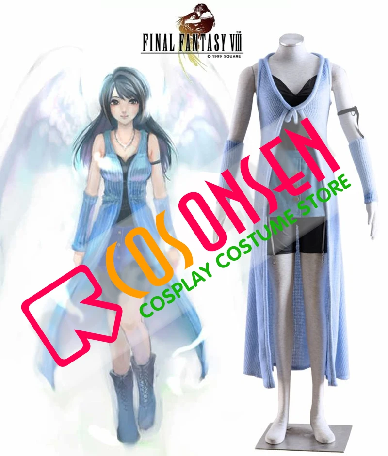 Повседневная одежда для косплея VIII FF8 Rinoa Heartilly костюм любой размер | Тематическая
