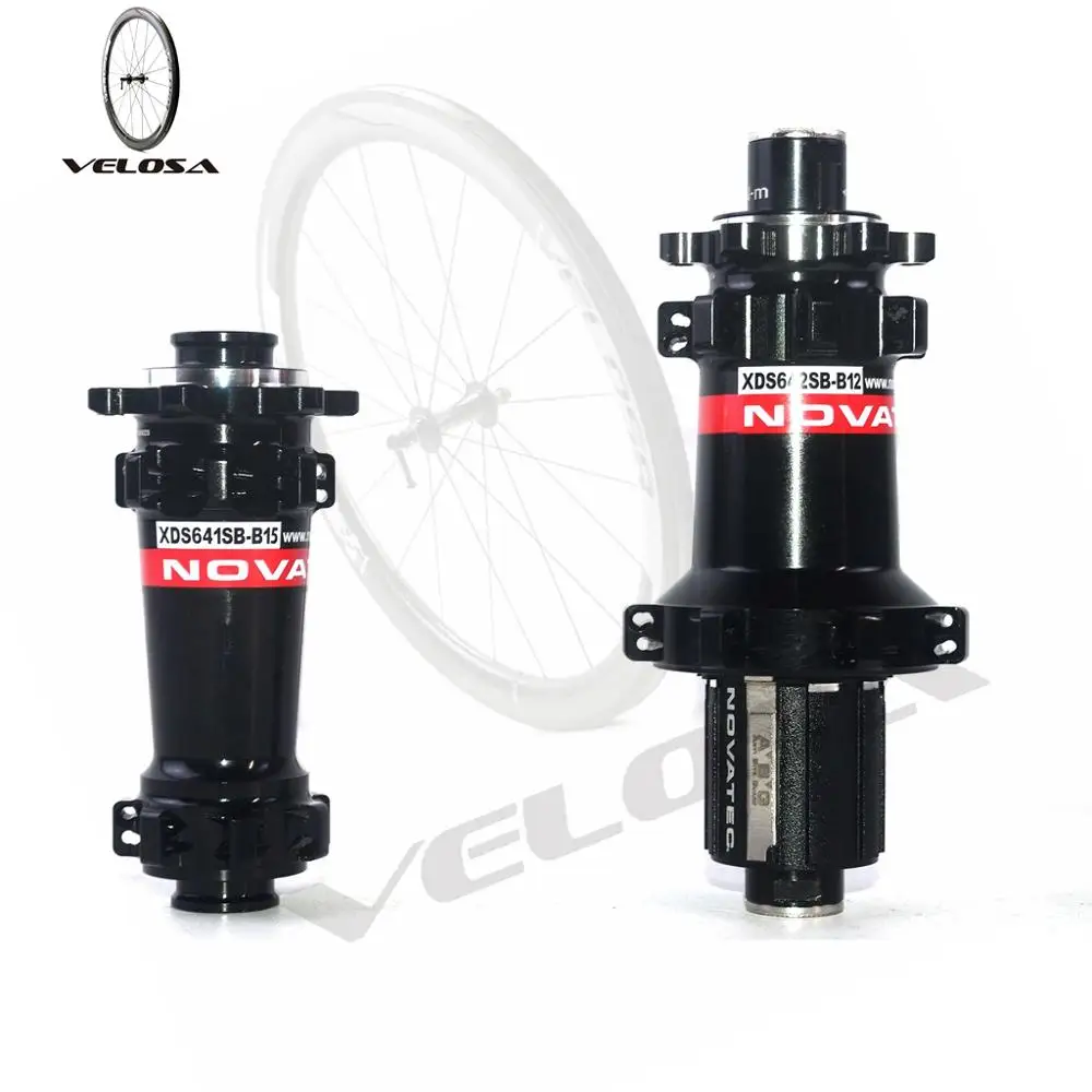 Novatec XDS641SB B15 AM втулки MTB 641/642 boost прямой тяги ABG freehub 15x110 12x148 micro spline 12S