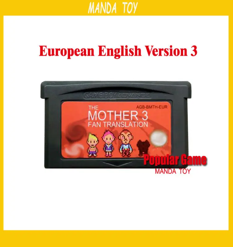 50 шт./лот красный! 32 бит видео игровая консоль карты серии Mother Английская