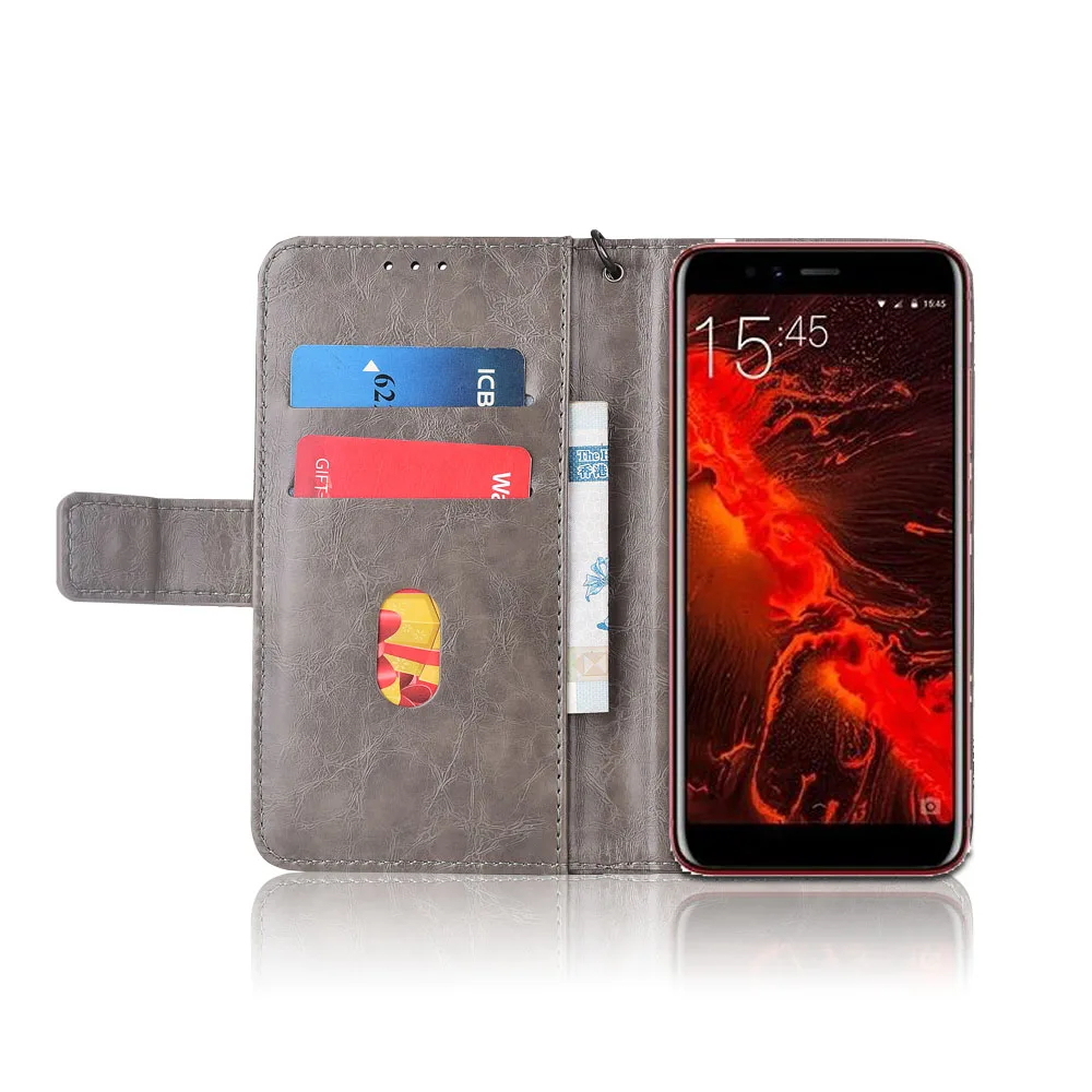 Флип-кожаный чехол для lenovo S5 K520 Fundas с цветочным принтом специальный чехол-бумажник с подставкой и ремешком