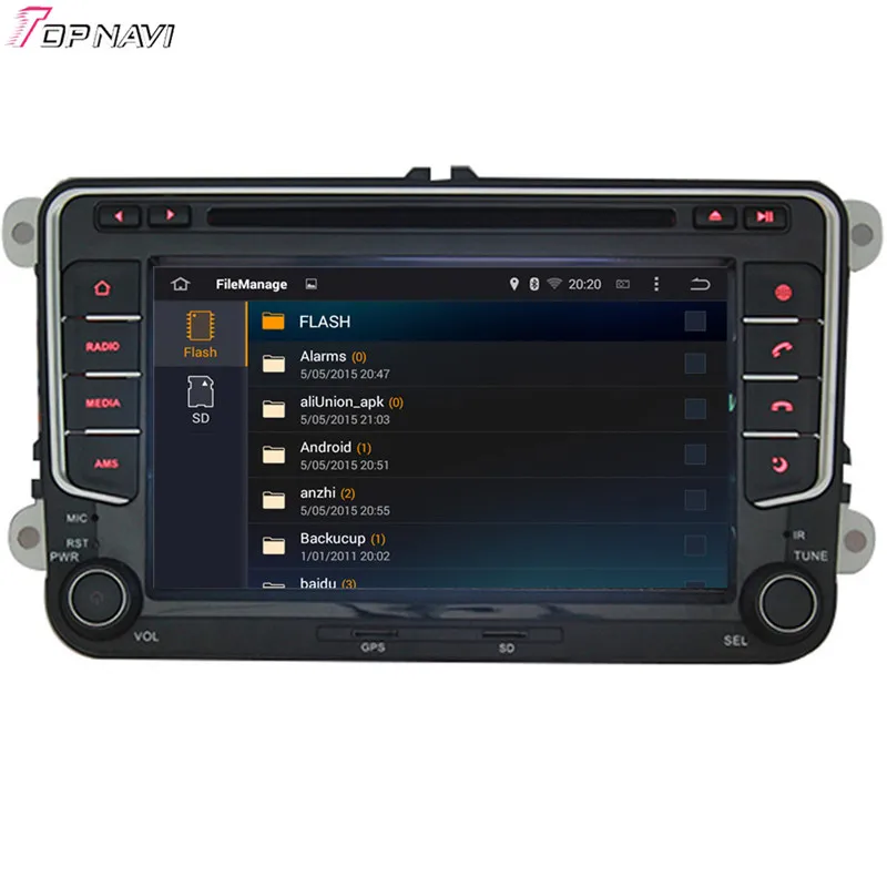 TOPNAVI 7 ''четырехъядерный Android 6 0 Автомобильный DVD проигрыватель для VW PASSAT B6/MAGOTAN