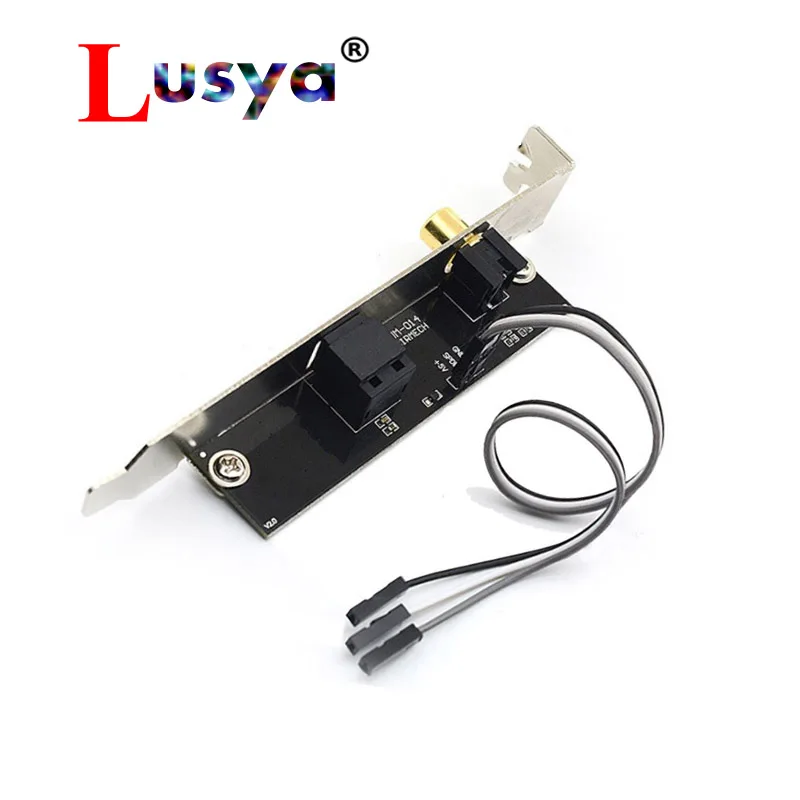SPDIF RCA кабель Кронштейн плата цифровой аудио выход для ASUS Gigabyte MSI A2-004