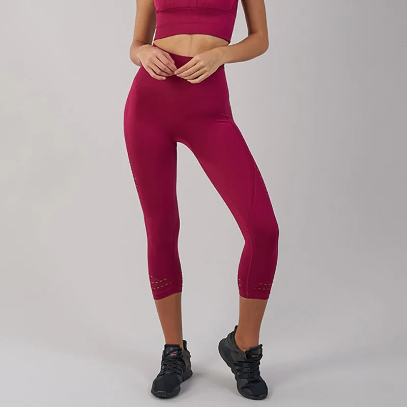 NORMOV женские энергетические Бесшовные штаны для йоги супер эластичные колготки