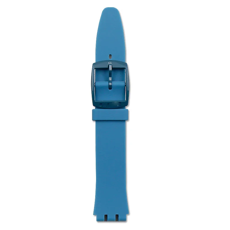 Силиконовый ремешок пряжка аксессуары для часов Swatch Кожа Лоскут SFK397SFK360SFK361 спортивный водонепроницаемый женский ремешок для часов - Цвет ремешка: new style 2