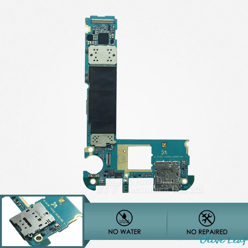Официальная материнская плата телефона для samsung Galaxy S6 edge G925F 32 Гб разблокирована с
