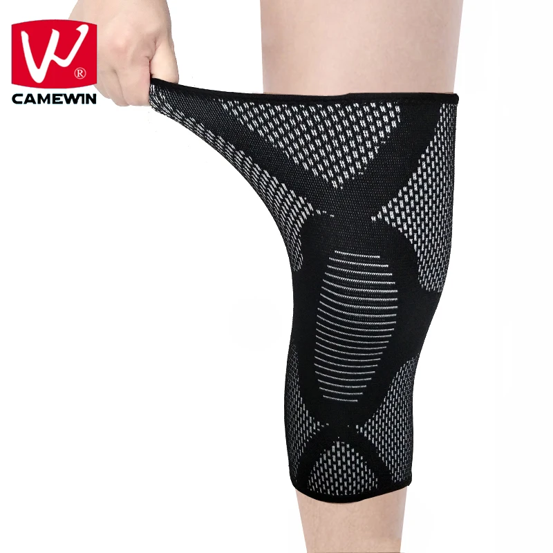 1 шт. эластичные нейлоновые наколенники CAMEWIN для баскетбола защита спорта на
