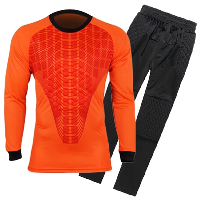 For Adult Breathable Quick dry Long Sleeve Goalkeeper Jerseys Sets Soccer player sportwear | Спорт и развлечения