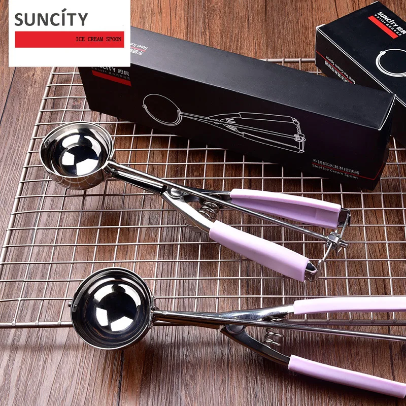 Ложка для мороженого из нержавеющей стали ложка картофеля и печенья кухонные