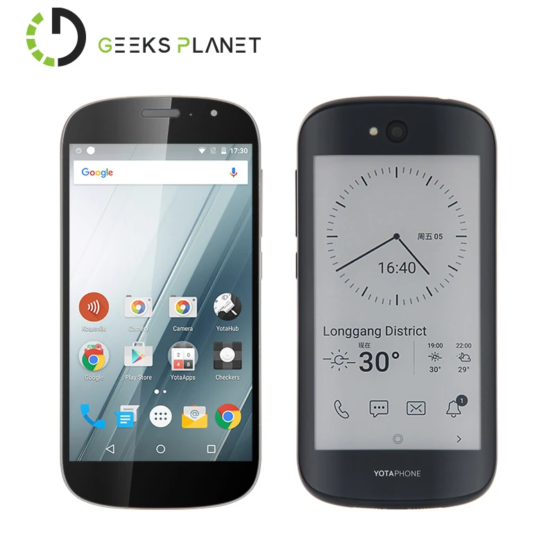 Original YOTA YotaPhone 2 YD201 Qualcomm Snapdragon 800 5.0 Inch FHD Always-on E-ink Back Screen 4G Smartphone | Мобильные телефоны