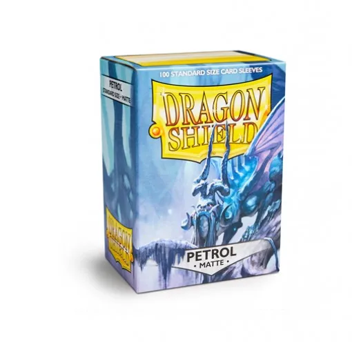 Matte Petrol 66x91 мм, 100 шт./лот, цветные матовые карты Demark Dragon Shield, защита для карт MGT, чехол для карт PKM, Star Reals - Цвет: Matte Petrol