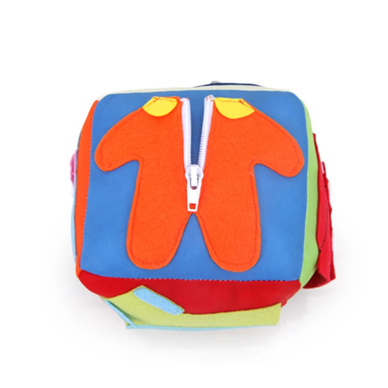 Обучающие игрушки на Молнии Кнопка шнуровки загруженная доска туалетная игра