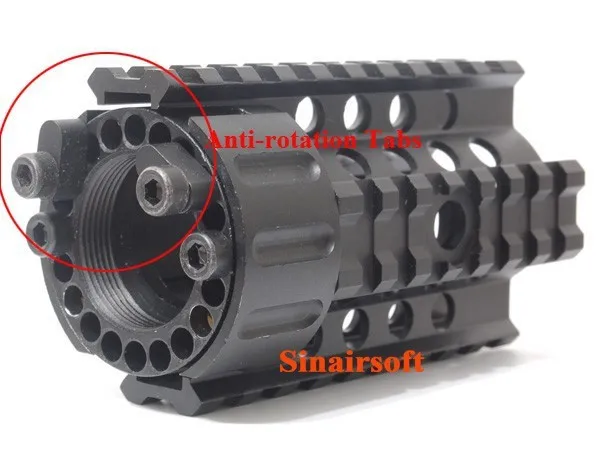 OEM MTU008 модель 4/15 тонкая линия AR пистолет и карабин " FF свободный поплавок Quad Rail система