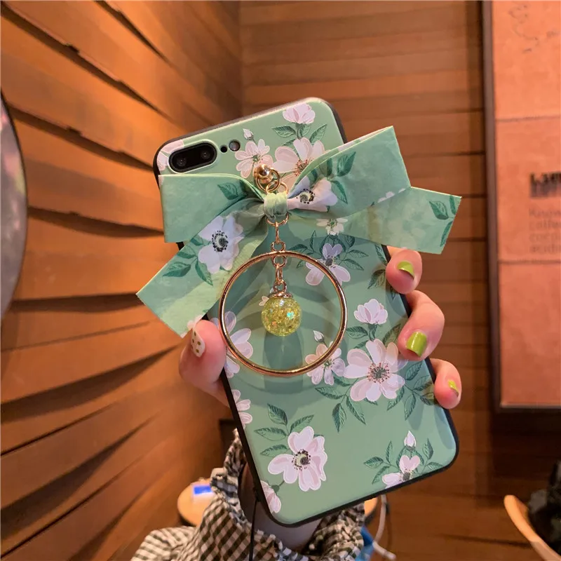 Милый подвесной мягкий чехол для телефона Apple iphone 6 6s 7 8 Plus X XS XR MAX |