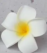 yellow heart 100 шт./лот искусственный Плюмерия рубра Цветочные головки ФРАНЖИПАНИ Свадебные украшения Цветы 9 см Плюмерия Цветочная головка - Цвет: yellow heart