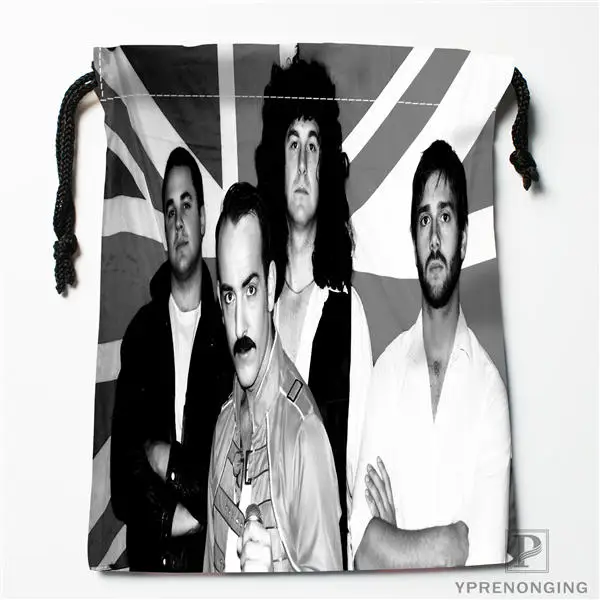 Drawstring Bags Заказные Сумки на шнурке с изображением королевской группы, мини-сумка для путешествий, сумка для плавания, походов, игрушек, размер 18x22 см#180412-11-31 - Цвет: Drawstring Bags