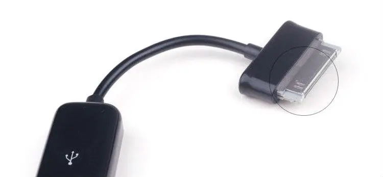 30 контактный USB OTG Хост кабель адаптер подключения для Samsung Galaxy Tab 2 10 1 8 9 7 0 Plus|adapter for