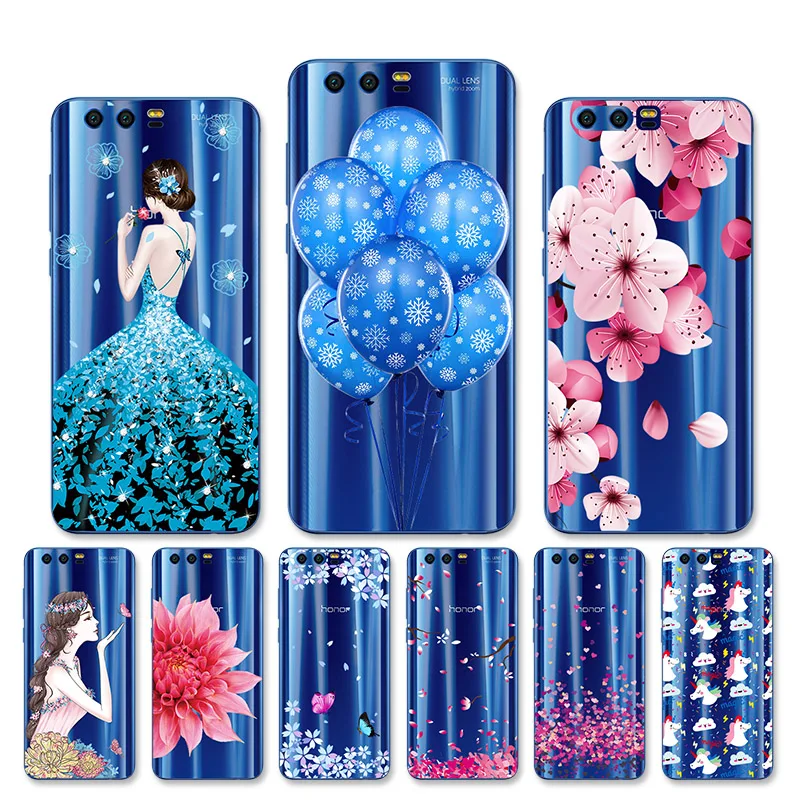 Чехол s для huawei Honor 9 Lite, чехол, силиконовая Мягкая задняя крышка из ТПУ для huawei Honor 8X MAX 8 S, чехол, Защитная прозрачная оболочка