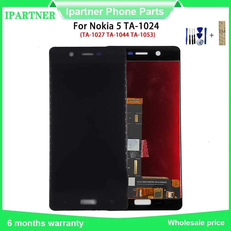 5 2 дюйма для Nokia LCD TA 1024 1027 1044 1053 сенсорный экран дигитайзер стекло в сборе запасные