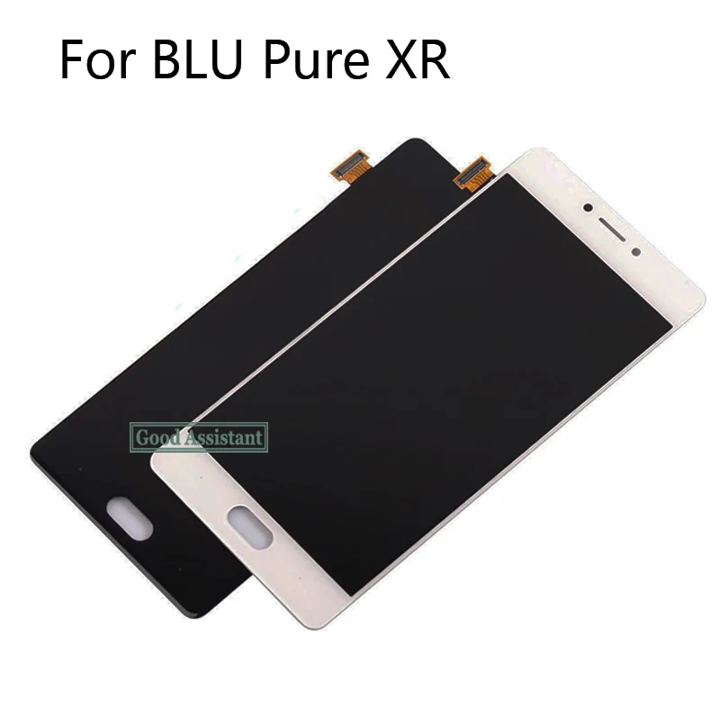 Высокое качество белый/черный/золото 5 дюймов Сенсорная панель для BLU Pure XR полный