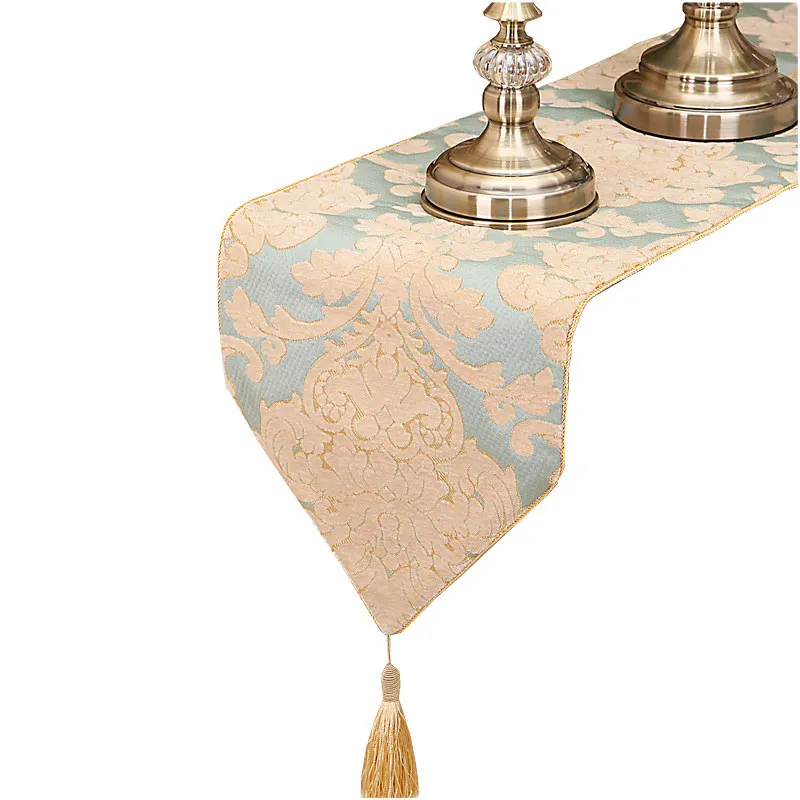 Простой Модный скатерть с рельефной вышивкой Европейский настольный флаг очень