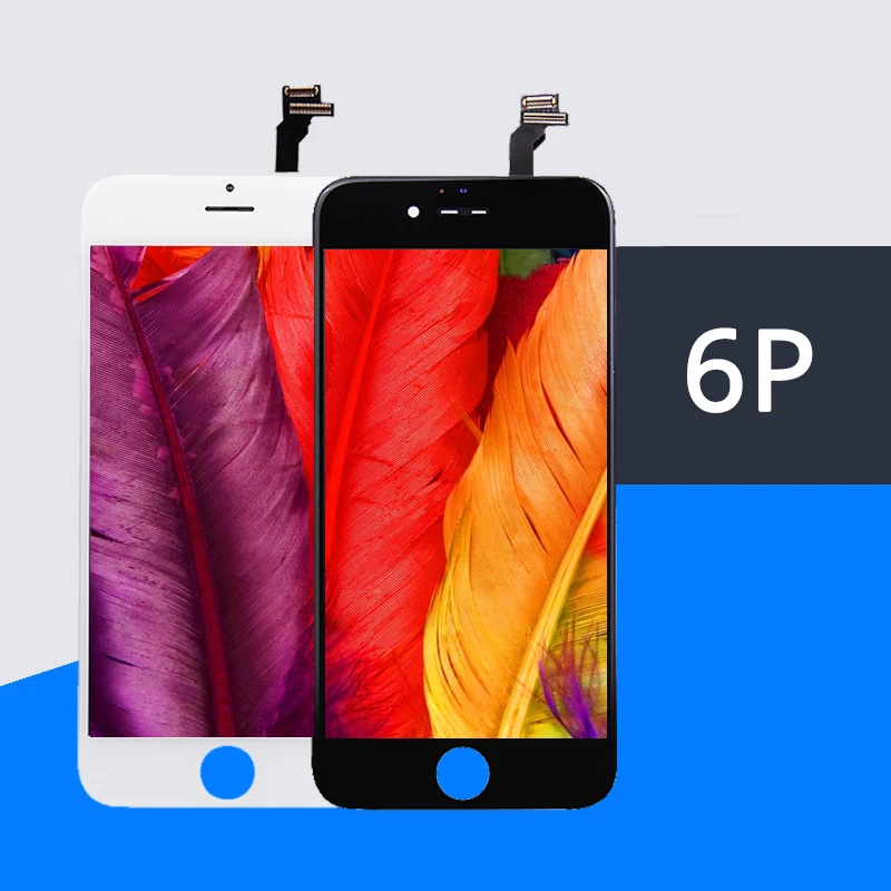 10 шт./лот качество AAA нет битых пикселей ЖК дисплей для iPhone 6 Plus сенсорный экран