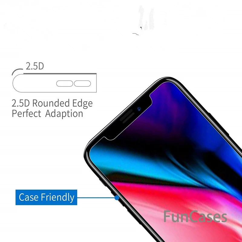 Закаленное стекло для iPhone XSMax X 9 H Защитная пленка экрана Защитное XS Max XR