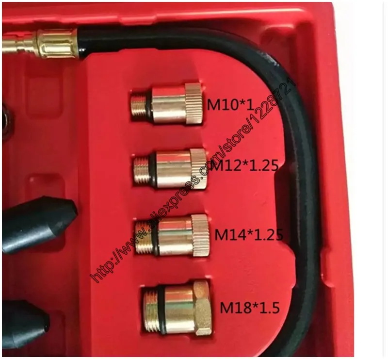 Бензиновый газовый двигатель цилиндр компрессионный Манометр тестер комплект
