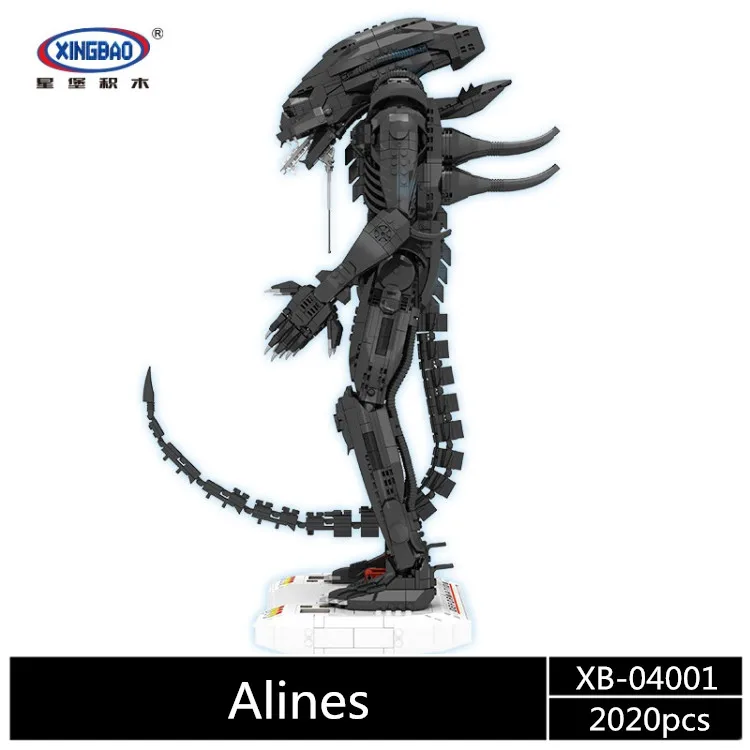 04001 825 шт XingBao 03010 в конструкторах, креативный MOC Technic серия, набор машин Photpong, Обучающие строительные блоки, кирпичи, игрушки, модель, подарок - Цвет: 04001