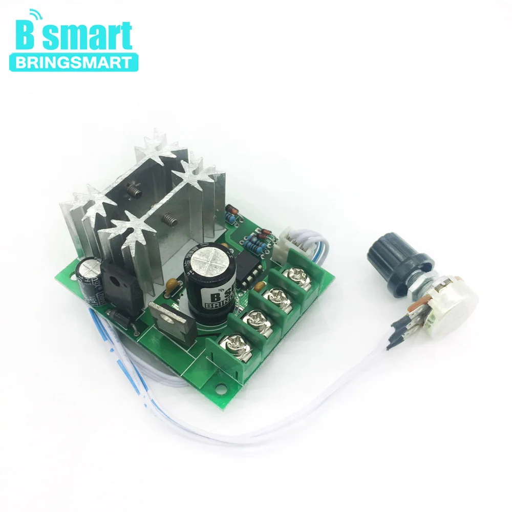 Bringsmart CCM6C ШИМ 12 в контроллер скорости двигателя постоянного тока мини двигатель