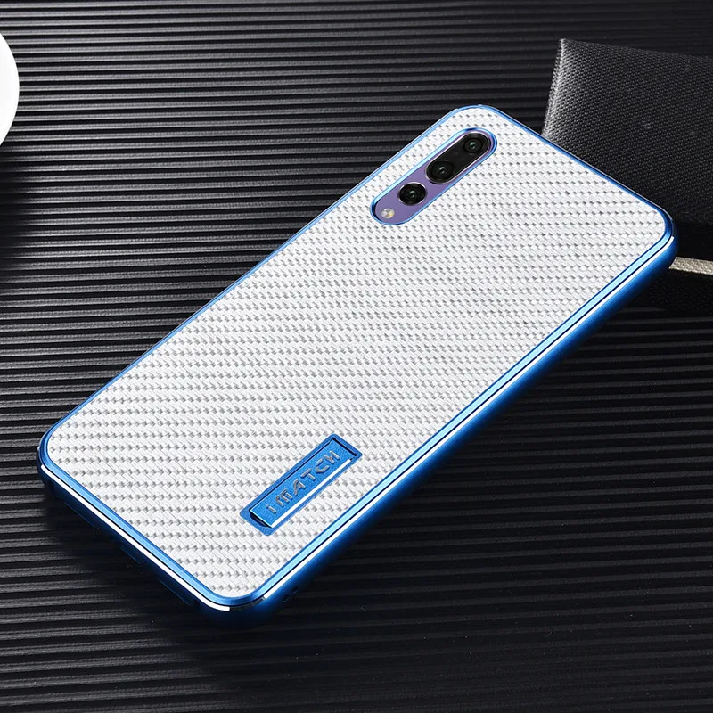 Роскошные Алюминий металл+ Реальные углеродного волокна Слои чехол для Huawei P20/P20 Pro Жесткий защиты задняя крышка для Huawei P20 Pro чехлы