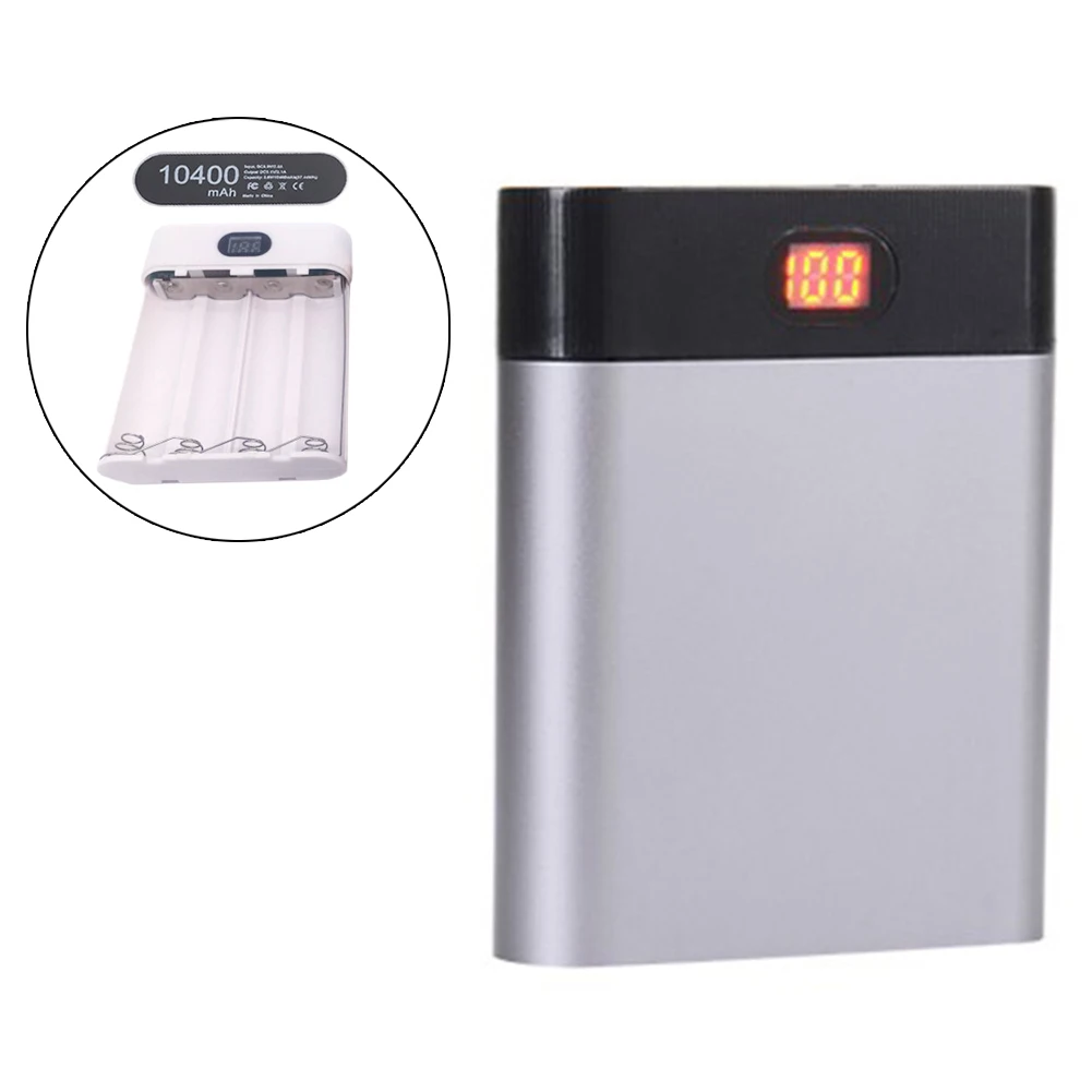 Аккумулятор из алюминиевого сплава зарядное устройство коробка цифровой