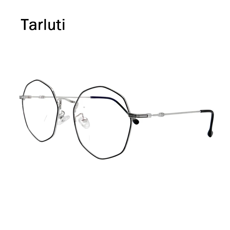 Оправа для очков женские оптические очки оправа круглые поддельные оправы сплав