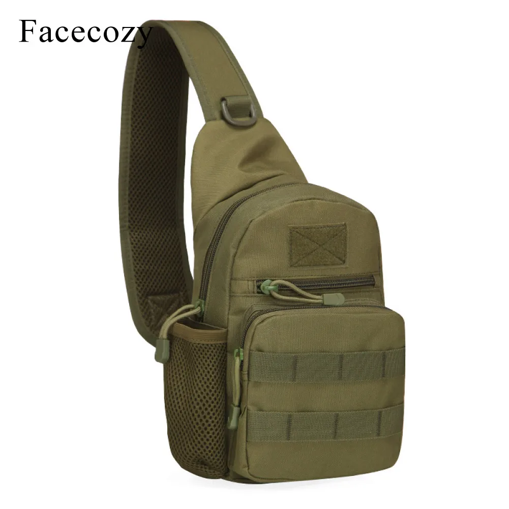 Army Green Bag Новая сумка для рыбалки, сумка для чайника, Спортивная походная сумка, многофункциональная сумка для женщин и мужчин, тактический нагрудный рюкзак, 10л, сумки через плечо - Цвет: Army Green Bag
