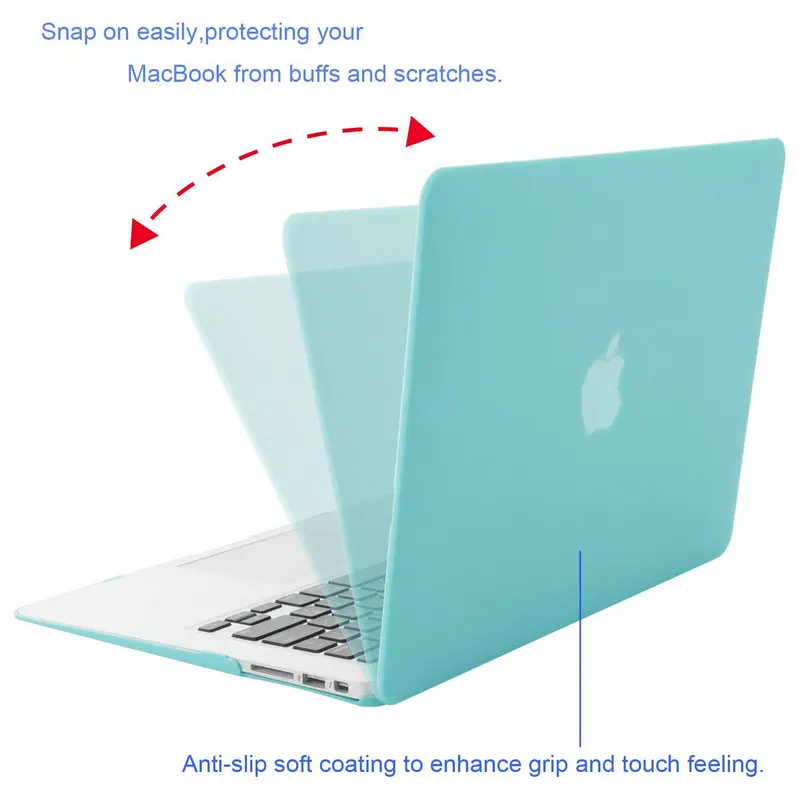 Mosiso Ясно матовый чехол для MacBook Air 13 11 Пластик Футляр Mac Book Pro 15 Retina ноутбук В виде