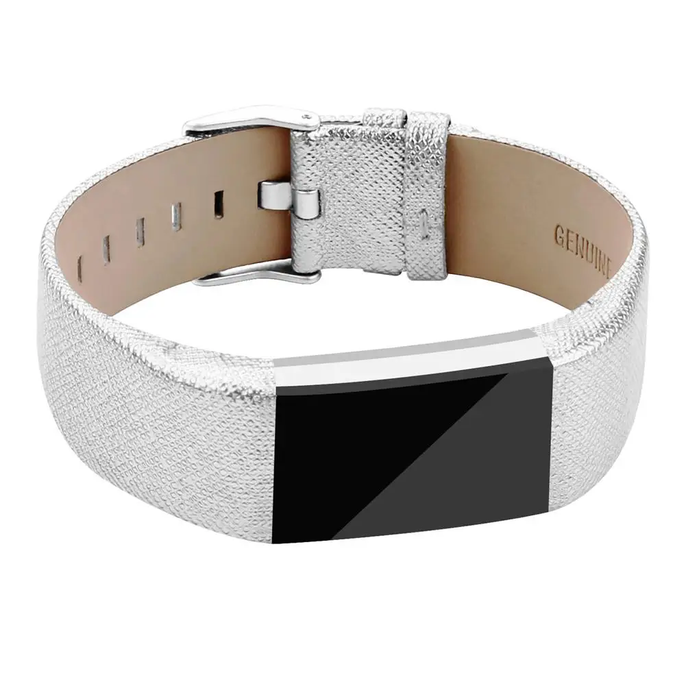 Топ ремешок из натуральной кожи Fitbit Charge 2 умный Браслет сменный Браслет пульсометр мягкий удобный ремешок